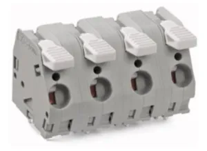 Клемма печатной платы WAGO 2706-304/000-009, 4 pin, 0.5мм²-6.0мм², 1000В, 41А, CS: 12.5мм, (1 шт)