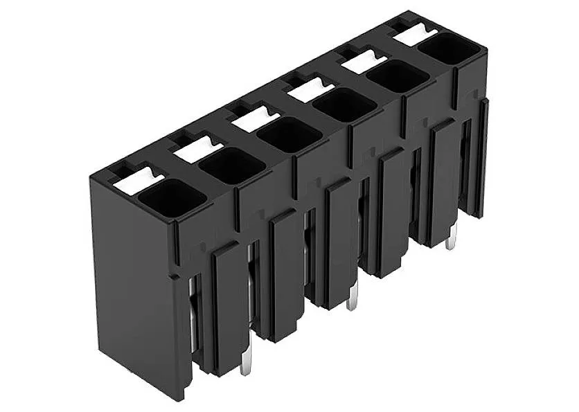 Клемма для печатной платы WAGO 2086-3126/300-000, 6 pin, 0.14мм² - 1.50мм², 1000В, 17.5А, CS: 5мм, (1 шт)