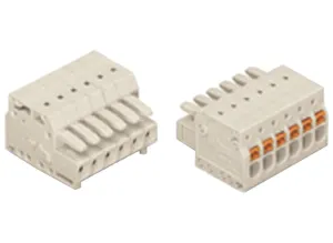 Гнездовой разъем WAGO 2734-108, 8 pin, 160В, 10А, CS: 3.5мм, (1 шт)