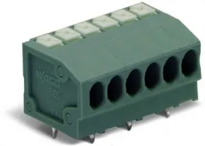 Клемма печатной платы WAGO 805-324, 24 pin, 0.2мм²-1.5мм², 320В, 17.5А, CS: 3.5мм, (1 шт)