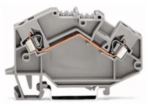 Проходная клеммная колодка WAGO 780-601, 1 pin, 0.08мм²-2.5мм², 1000В, 24А, (1 шт)