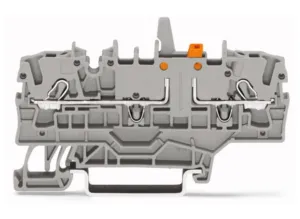 Клеммная колодка с размыкателем WAGO 2002-1971/401-000, 1 pin, 0.25мм²-4.0мм², 400В, 16А, (1 шт)
