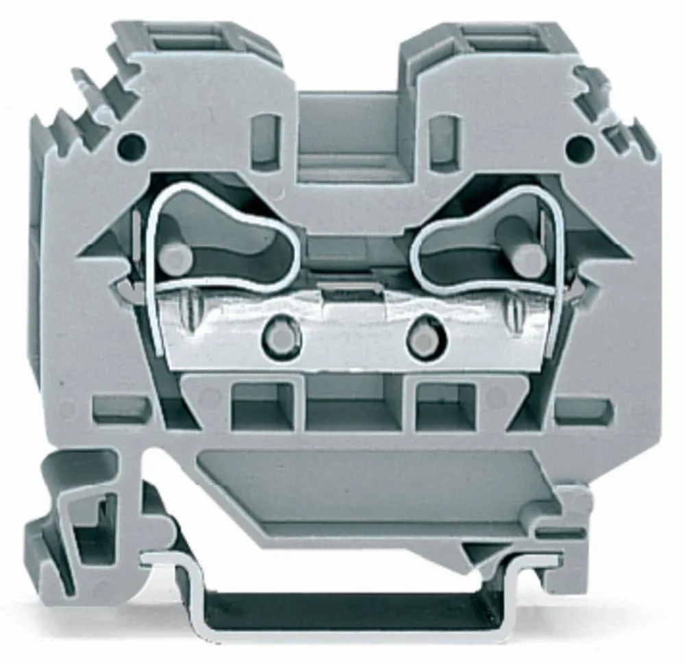 Клемма WAGO 284-104, 2 pin, 0.20мм² - 10мм², 800В, 57А, конф: N, (50 шт)