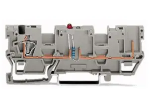 Клемма WAGO 769-219/281-413, 1 pin, 0.08мм²-4.0мм², 24В, 0.025А, (1 шт)