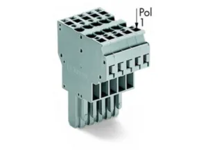 Внутренний разъём WAGO 769-125, 5 pin, 0.08мм²-4.0мм², 500В, 32А, CS: 5мм, (1 шт)