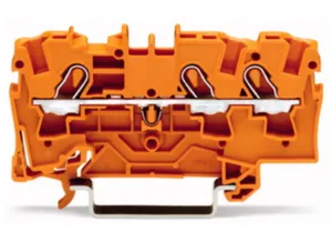 Проходная клеммная колодка WAGO 2004-1302, 1 pin, 0.5мм²-6.0мм², 550В, 32А, (1 шт)