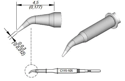 Паяльное жало JBC Tools C115105 