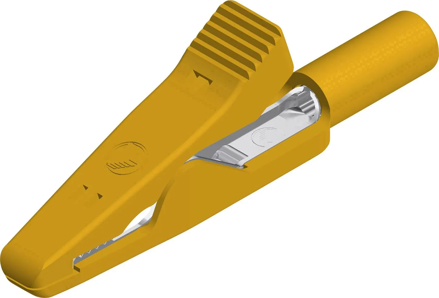 Зажимная клемма SKS Hirschmann 930319103, MA 2 VA, Ø 2мм, 60В, 6А, желтый, (1 шт)