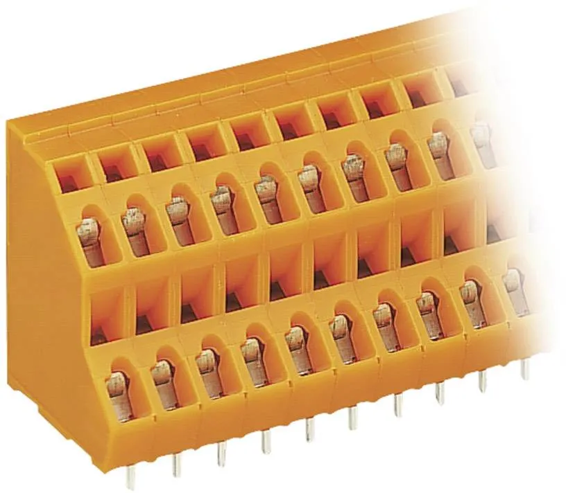 Двухуровневая клемма WAGO 736-304, 8 pin, 0.08мм² - 2.50мм², 320В, 21А, CS: 5.08мм, (1 шт)