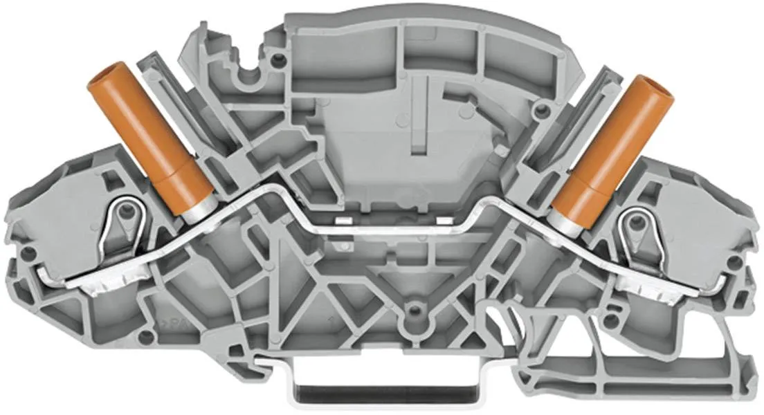 Клемма WAGO 2007-8801, 2 pin, 0.50мм² - 10мм², конф: L, (1 шт)