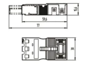 Корпус для компенсатора натяжения WAGO 770-513/038-000, (1 шт)