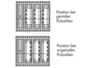 Контактный разъем WAGO 231-865/001-000/105-604/997-407, 5 pin, 630В, 16А, CS: 7.5мм, (1 шт)