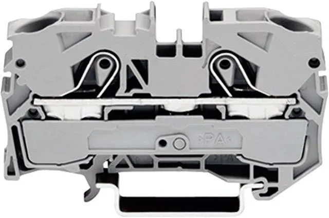 Клемма WAGO 2010-1201, 2 pin, 0.50мм² - 16мм², 800В, 57А, конф: L, (1 шт)