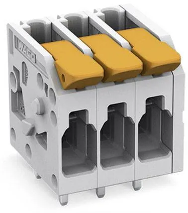 Клемма для печатной платы WAGO 2604-1109, 9 pin, 0.20мм² - 4мм², 630В, 32А, CS: 5мм, (1 шт)