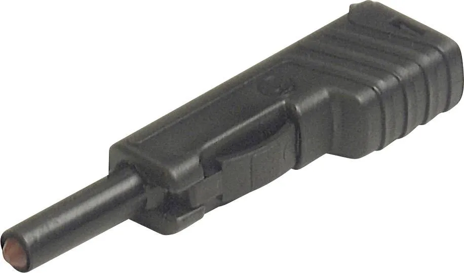 932153100, SKS-HIRSCHMANN SLS 200 - Лабораторный штекер, Ø-контакта: 4 мм, черный : 1 шт.