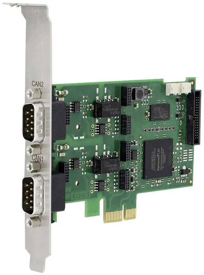 Активная CAN интерфейсная плата для PCI Express Ixxat 1.01.0233.22001 CAN-IB200/PCIe, 2CAN, гальваническая изоляция
