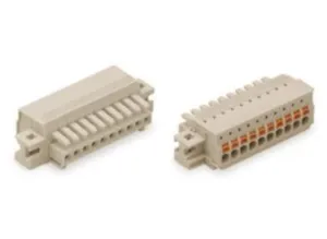 Гнездовой разъем WAGO 2734-114/027-000, 14 pin, 160В, 10А, CS: 3.5мм, (1 шт)