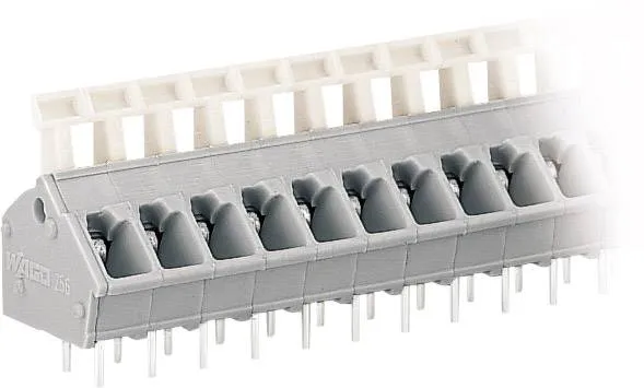 Быстроразъемная клемма WAGO 256-402, 2 pin, 0.08мм² - 2.50мм², 320В, 24А, CS: 5мм;5.08мм, (1 шт)