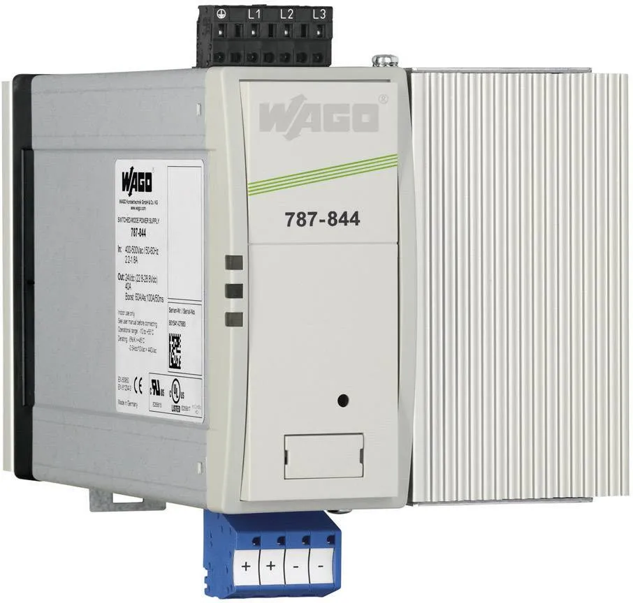 Блок питания на DIN-рейке WAGO 787-844 EPSITRON® PRO POWER