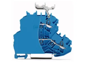 Двухуровневый клеммный блок WAGO 2002-2234/099-000, 2 pin, 0.25мм²-4.0мм², 800В, 24А, (1 шт)