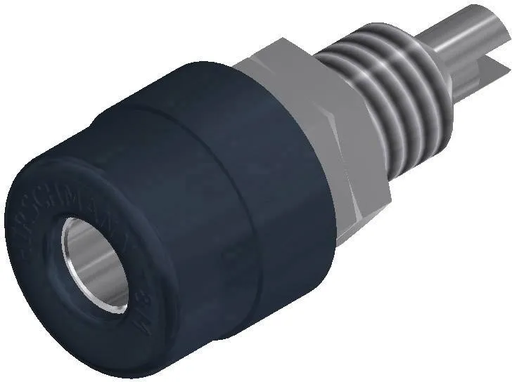 930176100, SKS-HIRSCHMANN BIL 20 - Лабораторное гнездо, Ø-контакта: 4 мм, черный : 1 шт.