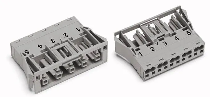 Разъем питания сети WAGO 770-745/060-000, 5 pin, 400В, 25А, (100 шт)