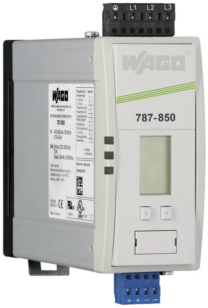 Блок питания на DIN-рейке WAGO 787-850 EPSITRON® PRO POWER