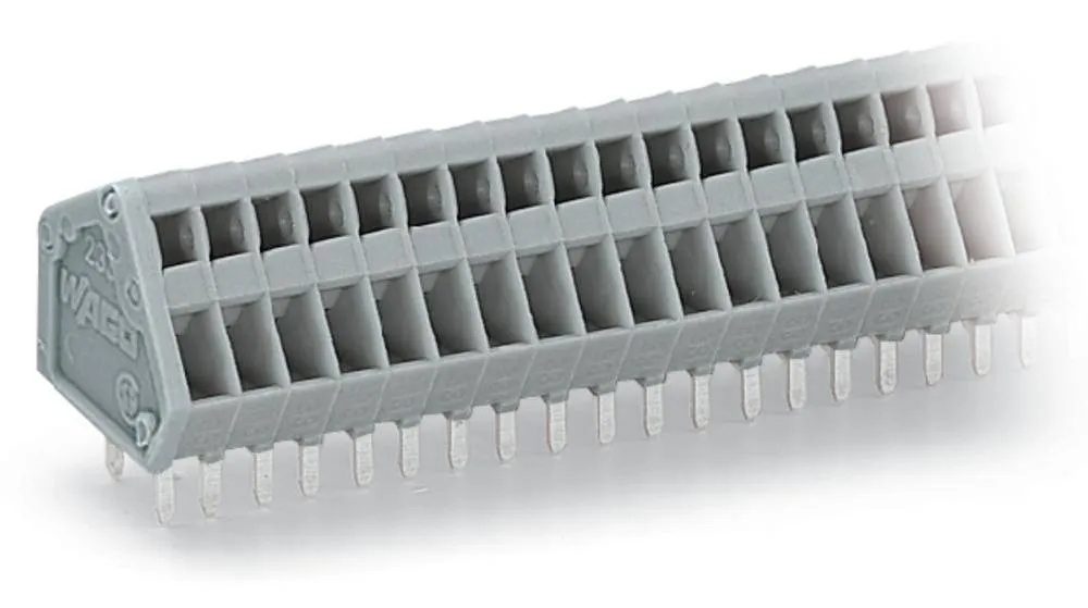 Быстроразъемная клемма WAGO 233-103, 3 pin, 0.08мм² - 0.50мм², 160В, CS: 2.50мм, (500 шт)