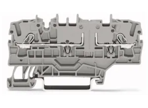 Проходная клеммная колодка WAGO 2002-1901, 1 pin, 0.25мм²-2.5мм², 400В, 16А, (1 шт)