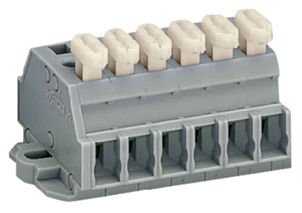 Клеммная колодка WAGO 261-426/331-000, 12 pin, 0.08мм² - 2.50мм², 500В, 24А, конф: L, (50 шт)