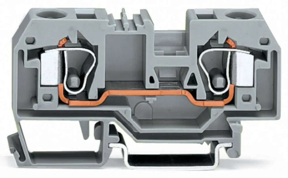 Клемма WAGO 284-992, 2 pin, 0.20мм² - 10мм², 550В, 53А, конф: L, (25 шт)