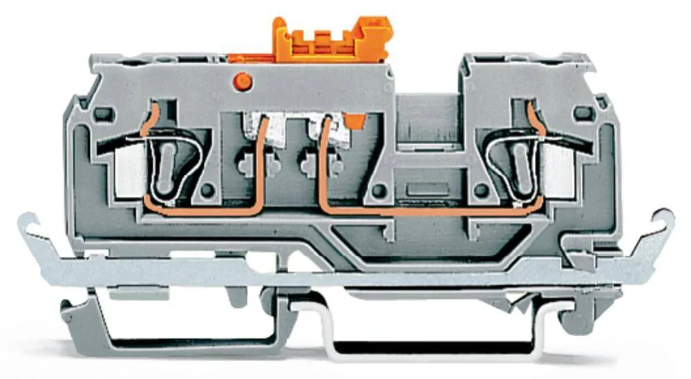 N клемма WAGO 280-880, 2 pin, 0.08мм² - 2.50мм², 250В, 16А, (50 шт)