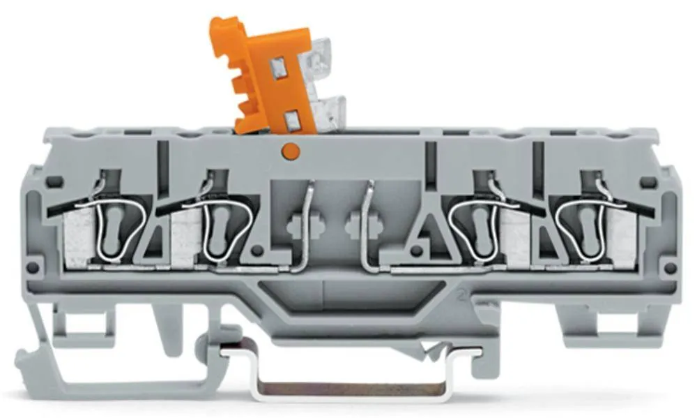 N клемма WAGO 280-874, 4 pin, 0.08мм² - 2.50мм², 400В, 16А, конф: L, (50 шт)