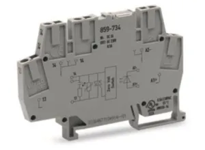 Клемма оптопары WAGO 859-734, 0.08мм²-2.5мм², 300В, (1 шт)