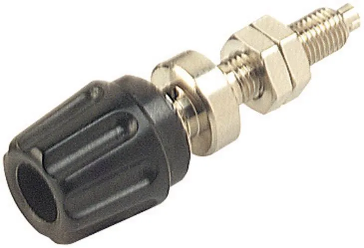 930117100, SKS-HIRSCHMANN PKN 10 B - Полюсной зажим, 63 А, черный : 1 шт.