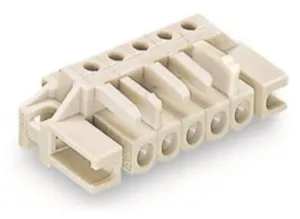 Гнездовой разъем WAGO 722-237/047-000, 7 pin, 320В, 12А, CS: 5мм, (1 шт)