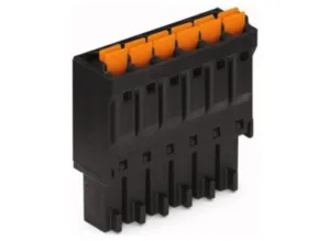 Внутренний разъём WAGO 714-108, 8 pin, 0.2мм²-1.5мм², 8А, CS: 3.5мм, (1 шт)