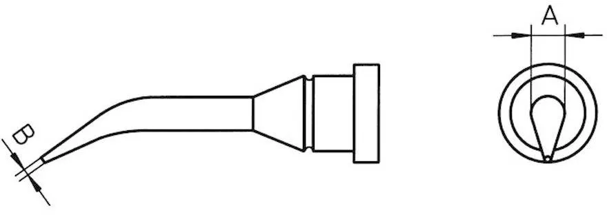 Паяльное жало Weller T0054442699 LT 1SLX