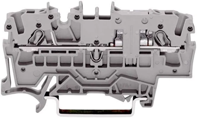 Клемма WAGO 2002-1601, 2 pin, 0.25мм² - 4мм², 400В, 16А, конф: L, (1 шт)