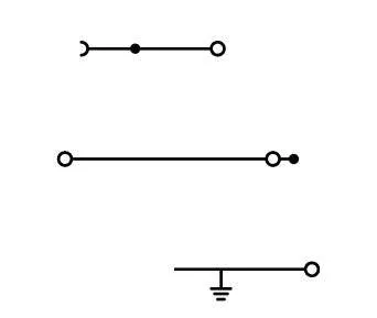 Промышленная клеммная колодка WAGO 2003-7641, 3 pin, 0.25мм² - 4мм², 250В, 32А, конф: NT;L;Terre, (1 шт)