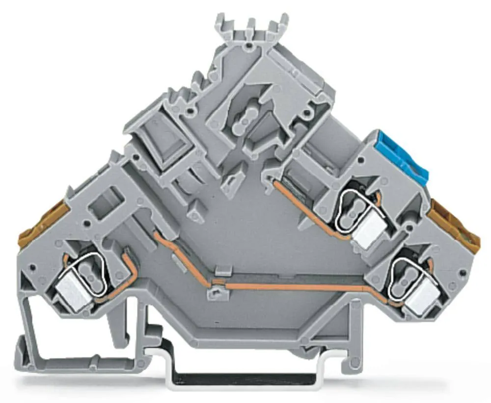 Клемма привода WAGO 280-565, 3 pin, 0.08мм² - 2.50мм², 125В, 5А, конф: L, (50 шт)