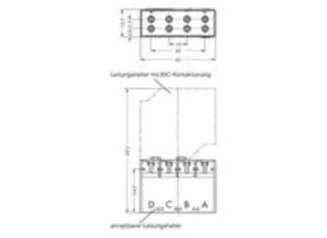 Держатель проводника WAGO 267-328, 4 pin, 2.5мм², 500В, 16А, (1 шт)