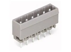 Контактный разъем WAGO 231-168/001-000, 8 pin, 320В, 16А, CS: 5мм, (1 шт)