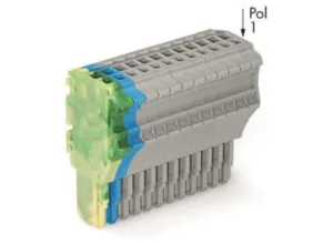 Внутренний разъём WAGO 2020-114/000-039, 14 pin, 0.5мм²-1.5мм², 500В, 13.5А, CS: 3.5мм, (1 шт)