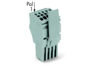Внутренний разъём WAGO 2020-109/124-000, 9 pin, 0.5мм²-1.5мм², 500В, 13.5А, CS: 3.5мм, (1 шт)