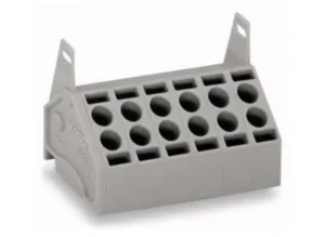 Клемма печатной платы WAGO 806-204, 4 pin, 0.2мм²-1.5мм², 320В, 10А, CS: 5мм, (1 шт)