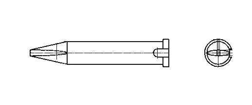 Паяльное жало Weller T0054472499 XTR B