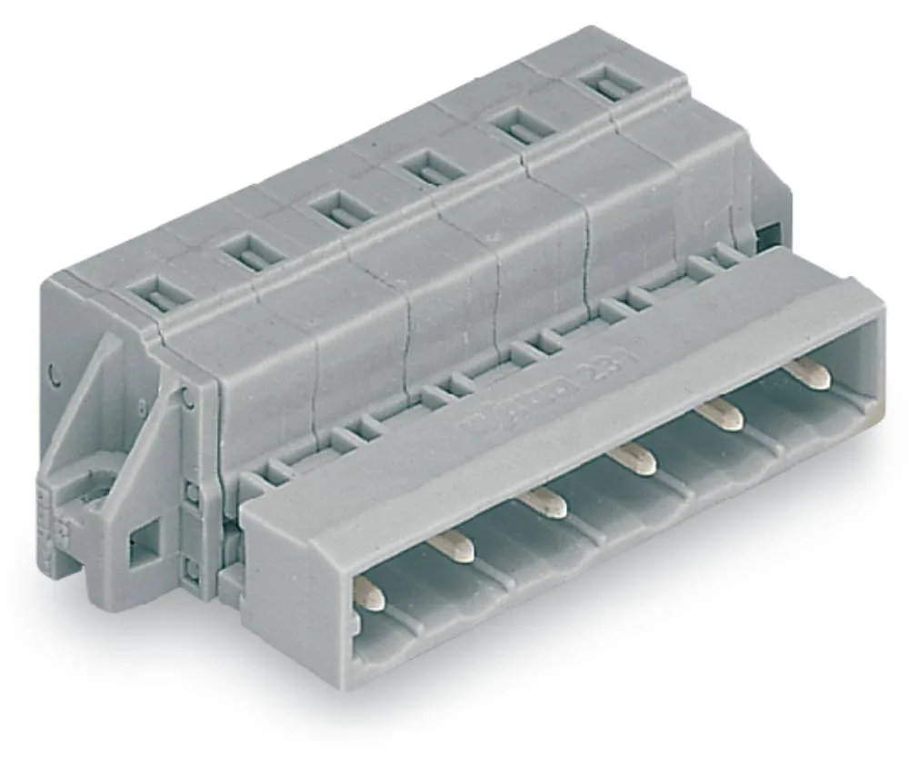 Штифтовая планка WAGO 731-613/019-000, 13 pin, 0.08мм² - 2.50мм², 630В, 12А, CS: 7.50мм, (10 шт)