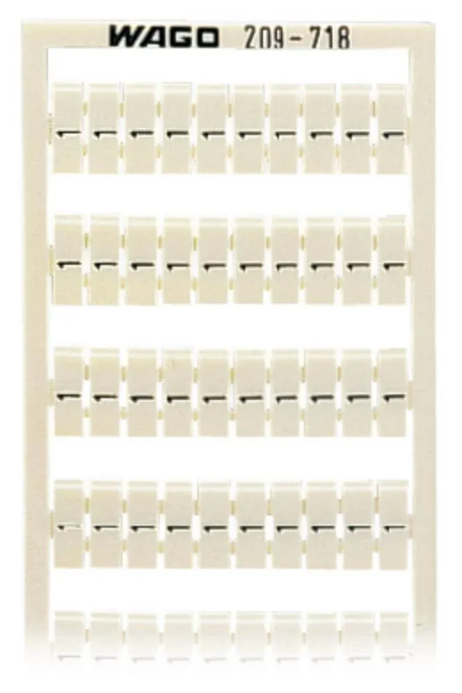 Этикетка WAGO 209-718, Оттиск: 1;2, (5 шт)