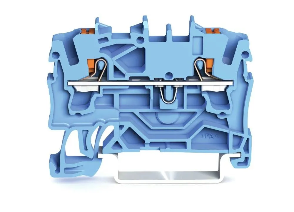 Клемма WAGO 2202-1204, 2 pin, 0.25мм² - 4мм², 800В, 24А, (100 шт)
